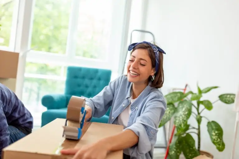 woman moving in newcastle